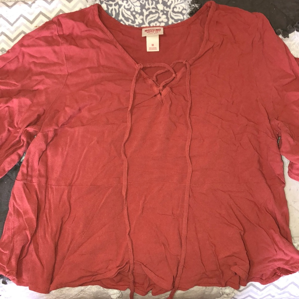 flowy peasant top